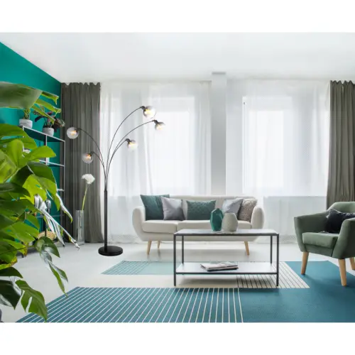 Stojanové svietidlo Globo 58228NBS 5x40W E27 230V IP20